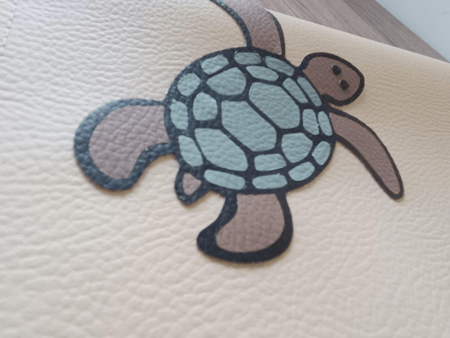 Carnet de santé " La charmante tortue océanique"
