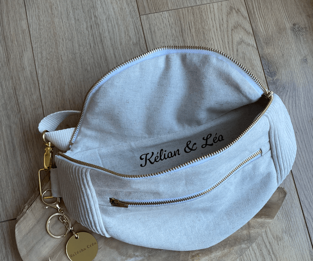 Sac banane personnalisé