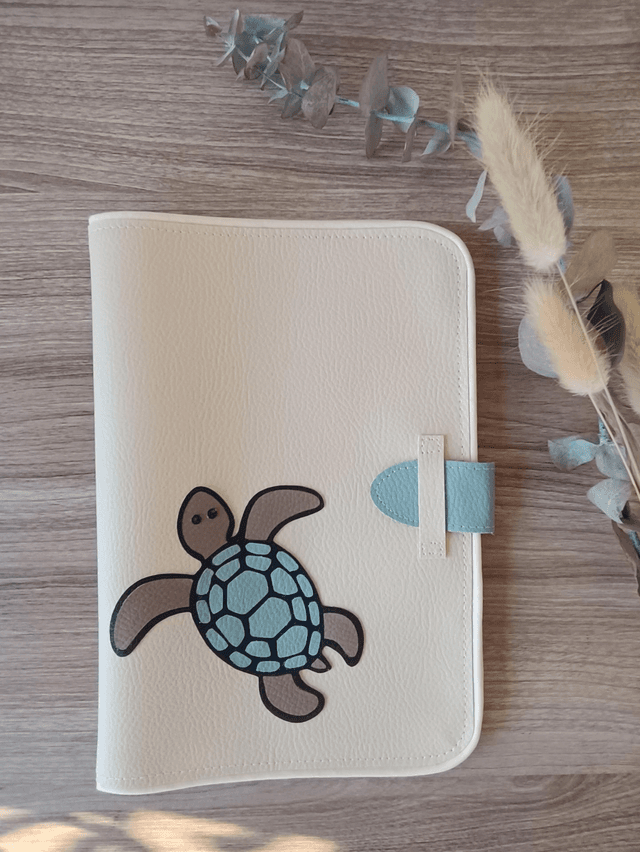 Carnet de santé &quot; La charmante tortue océanique&quot;